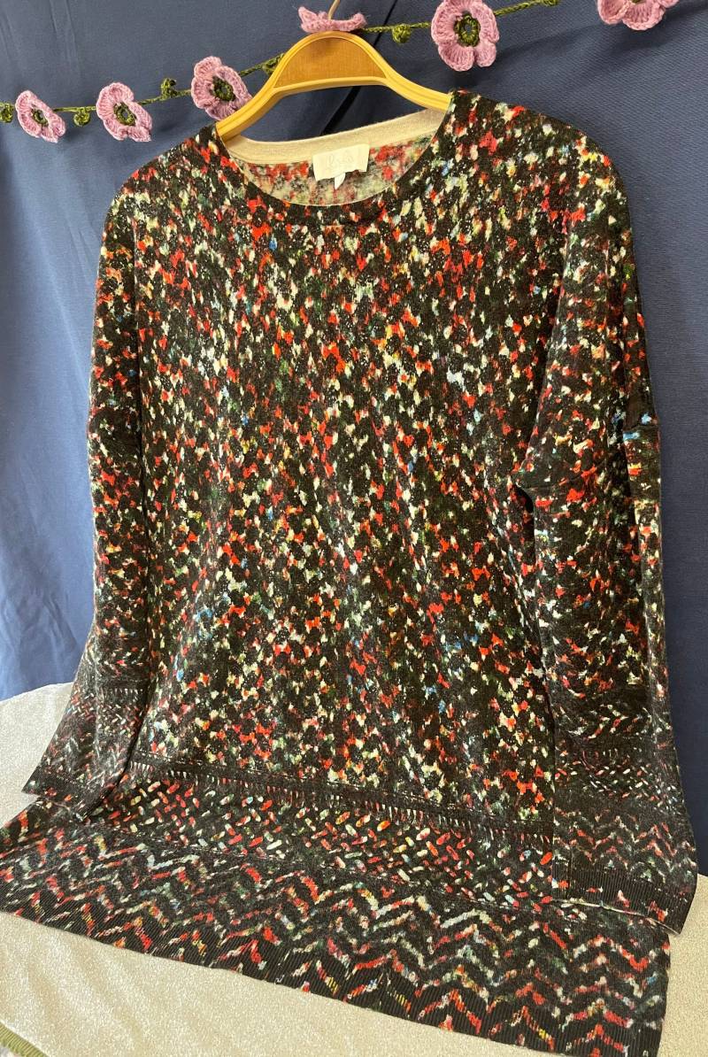 Lala Berlin Kufiyah Bunt Schwarz Wolle Eye Catcher Hingucker Außergewöhnlich Extravagant von ZauberhaftMarvelous