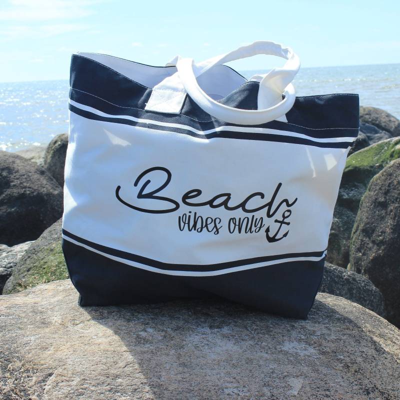 strandtasche "Beach Vibes Only" strandtasche "Beach Vibes Only" von ZauberhafteAugenblck