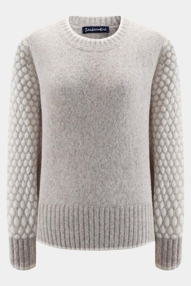 Zaubermond Strickpullover Zaubermond Strickpullover mit Strukturärmeln - MARMOR Zaubermond Strickpullover Zaubermond Strickpullover mit Strukturärmeln - MARMOR von Zaubermond