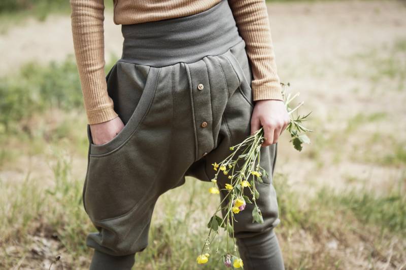 Organic Knickerbocker | Pumphose Sweatstoff Kuschelhose von Zauberspross