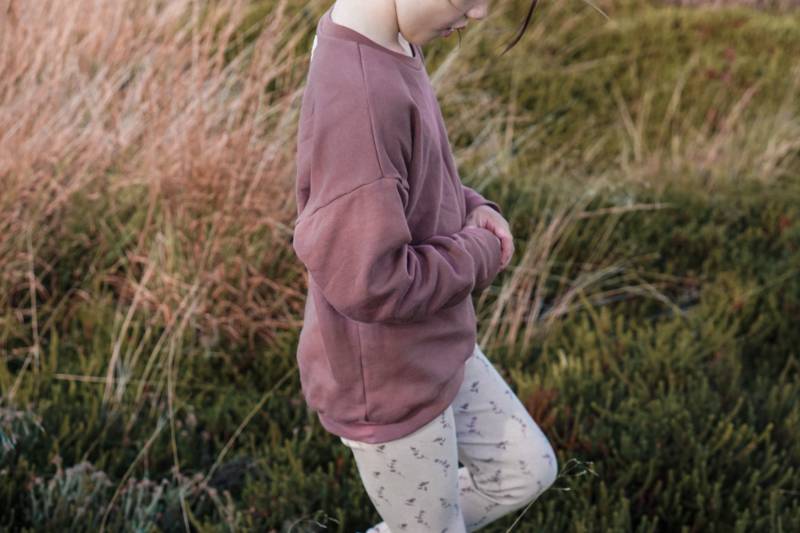 Organic Sweatshirt | Pullover Oversized Kinderpulli von Zauberspross