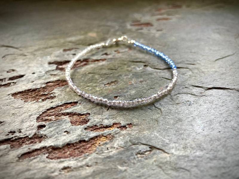 Glitzerndes Edelstein Armband | Spinell von Zauberstueck