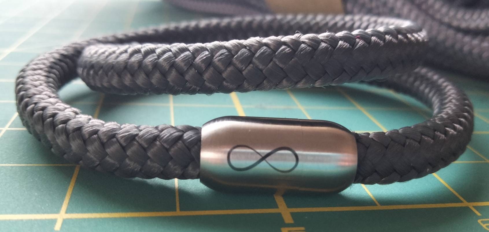 Segeltau Armband Magnetverschluss Graviert Segeltau Armband Magnetverschluss Graviert von ZauberwaldManufaktur