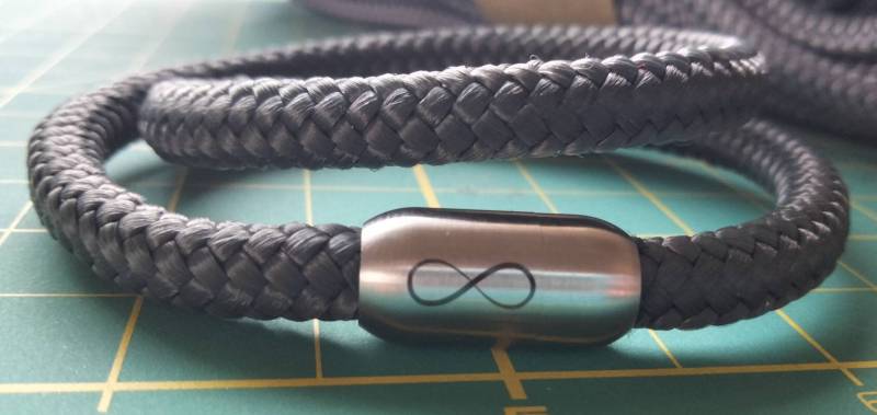 Segeltau Armband Magnetverschluss Graviert Segeltau Armband Magnetverschluss Graviert von ZauberwaldManufaktur