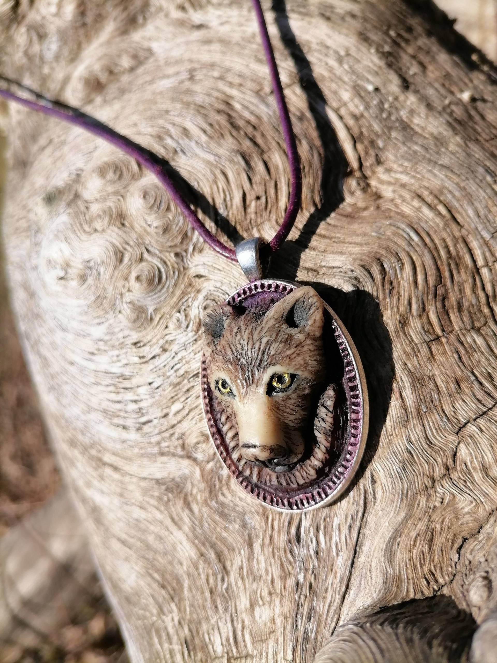 Wolfs Amulett, Talisman, Krafttier Wolfs Amulett, Talisman, Krafttier von ZauberwerkAtelier