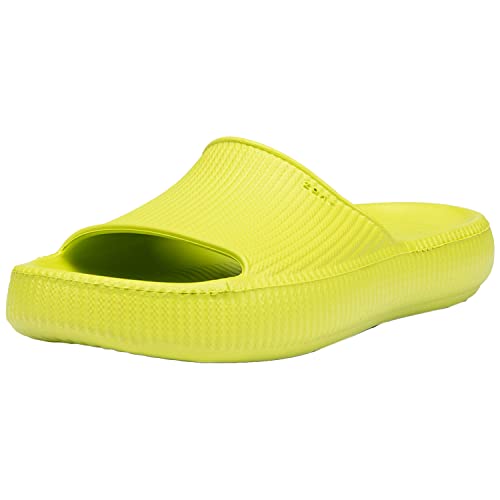 Zaxy Damen LEVEZA New Slide AD Sandale, Neon Gelb, 39 EU von Zaxy