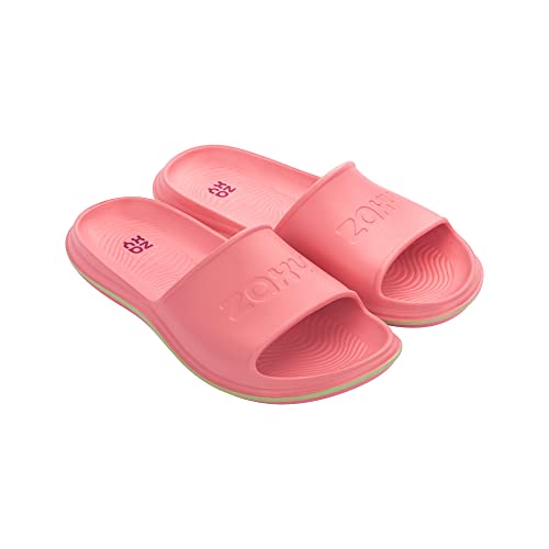 Zaxy Damen LEVEZA POP Slide AD, Light NEON PINK, 37 EU von Zaxy