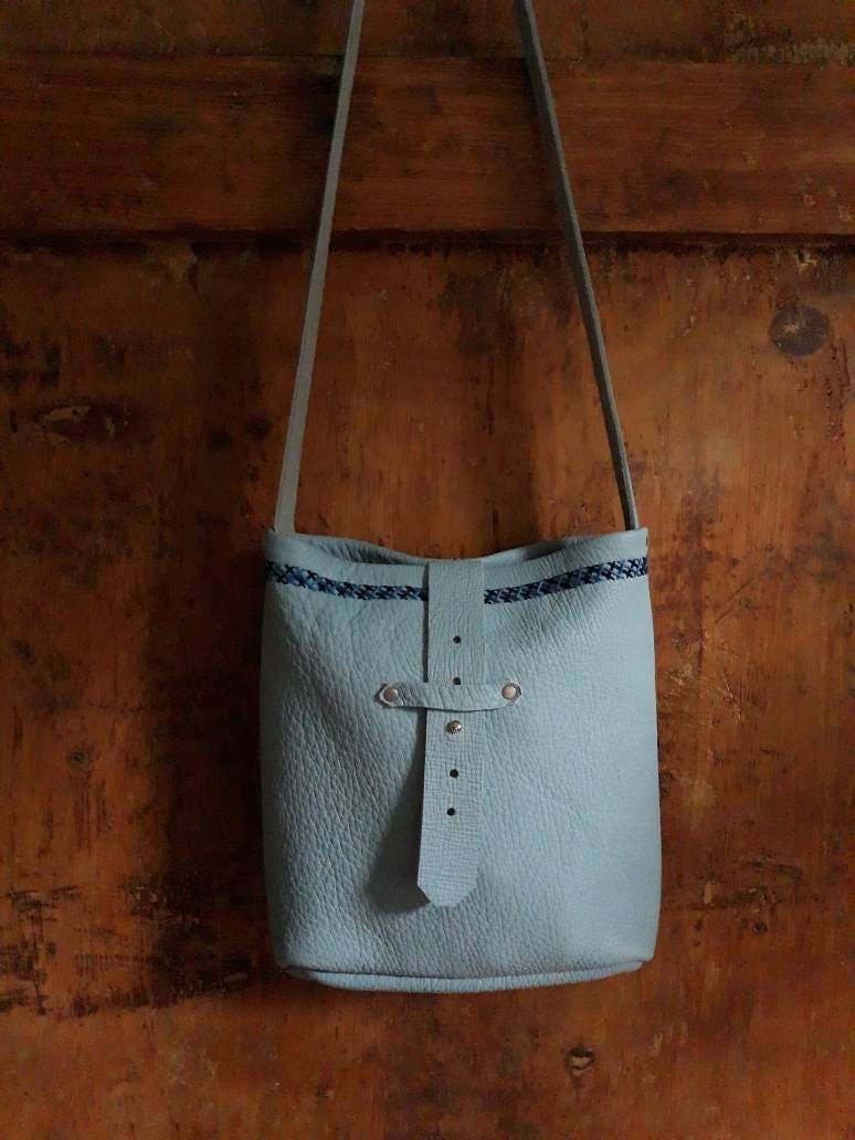 Messenger Ledergeldbörse, Gestickte Frau Handtasche, Tasche, Schultertasche, Umhängetasche Leder von ZazooHandcrafts
