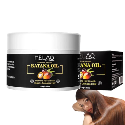 Batana Öl für Haare, Natural Batana Oil for Hair Growth Haarwachstum öl Verhindert Haarausfall und Erhöht die Haardichte Bei Männern und Frauen (118g) von Zbcmc