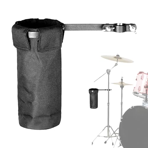 Drumstick-Organizer, Oxford-Stoff, Trommelstockhalter mit großer Kapazität, Schlagzeug-Set für Musikfestivals, Bars, Zuhause, Aufnahmeraum, Studio, Konzerte Zceplem von Zceplem