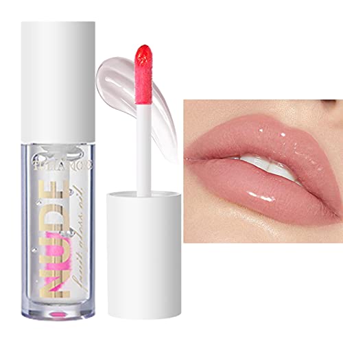 Farbwechselnder Lippenstift | Farbwechselnder Fruchtglanzstift,Farbwechselnder Stain & Lipstick Farbwechselnder Lippenstift für Frauen spendet trockenen Lippen Feuchtigkeit Zceplem von Zceplem