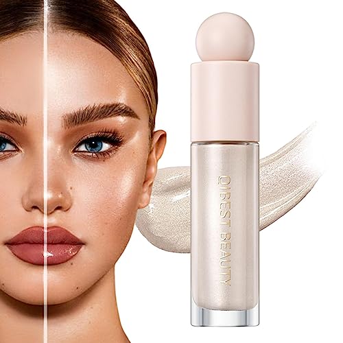 Flüssiger Luminizer - Schweißfestes Highlighter-Make-up | Highlighter-Make-up für Gesicht und Körper, Gesichts-Highlighter und Luminizer für Frauen und Mädchen Zceplem von Zceplem