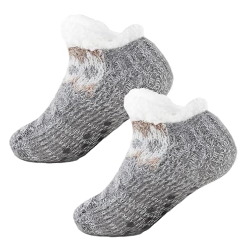 Slipper-Socken für Damen, Dehnbare Bodensocken für den Winter mit hoher Elastizität, Damenmode für Wohnzimmer, Schlafzimmer, Esszimmer, Arbeitszimmer, Spielzimmer Zceplem von Zceplem