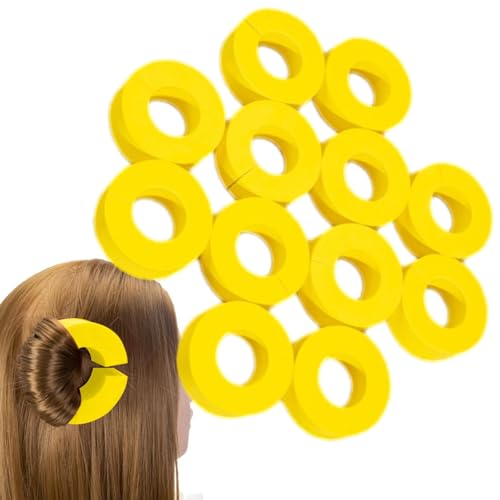 Zceplem 12 Stück Schaumstoff-Haarroller, Lockenwickler, weiche Schwamm-Lockenwickler, DIY-Haar-Styling-Werkzeuge für Frauen und Kinder von Zceplem