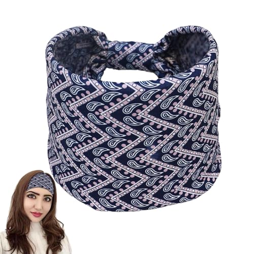 Zceplem Twist-Stirnbänder für Damen - Yoga-Bandana für Frauen - Workout-Kopftuch, Bandana-Stirnband für Frauen, Twist-Haar-Accessoires von Zceplem