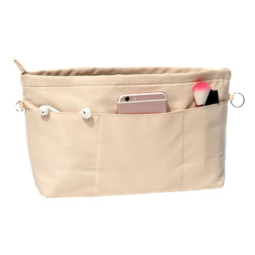 Kompakte und praktische Handtasche, Nylon-Aufbewahrung, praktische Handtasche, mehrere Taschen für Reisen, Lernen und Arbeiten von Zdprkqzvz