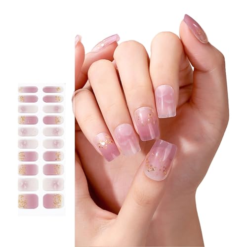 Modische, halbgehärtete Gel-Aufkleber mit Sternmuster, geeignet für modebewusste Frauen von Zdprkqzvz