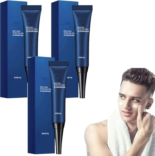 Awaken Peptide Depuffing Eye Gel, Anti-Aging-Feuchtigkeitsspendende Augencreme für Männer, Straffendes Anti-Falten-Augenserum, Reduziert Schwellungen und Augenringe von ZeTjieXing