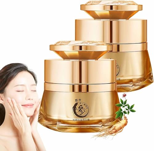Ginseng Ganoderma Anti-Falten-Creme, Ginseng-Peptid-Anti-Aging-Serum, Straffung schlaffer Haut, Reduzierung feiner Fältchen, Leichte Make-up-Creme mit Tiefenpflege von ZeTjieXing