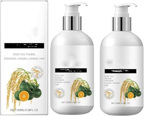 Reiswasser-Haarregenerierungsshampoo, Haarregenerierungsshampoo mit Biotin, bei Haarausfall und dünner werdendem Haar, Kraftvolles und regenerierendes Haar, für Männer und Frauen von ZeTjieXing