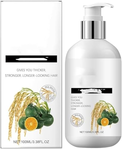 Reiswasser-Haarregenerierungsshampoo, Haarregenerierungsshampoo mit Biotin, bei Haarausfall und dünner werdendem Haar, Kraftvolles und regenerierendes Haar, für Männer und Frauen von ZeTjieXing