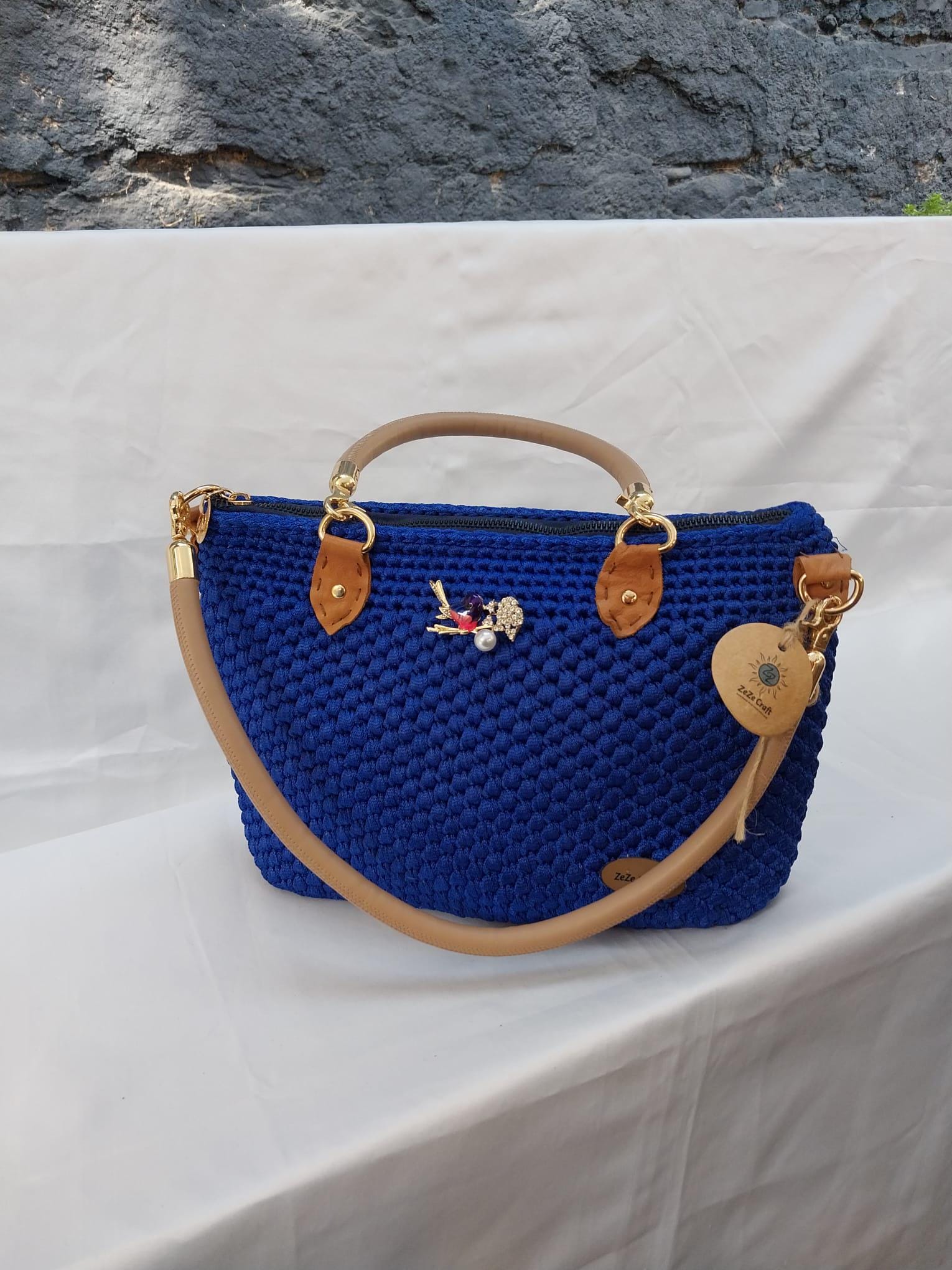 Zeze Orginal Bridsong Tasche, Gehäkelte Schultertasche, Weich & Soulful - Ein Einzigartiges Geschenk Für Sie Zeze Orginal Bridsong Tasche, Gehäkelte Schultertasche, Weich & Soulful - Ein Einzigartiges Geschenk Für Sie von ZeZeCraftStore