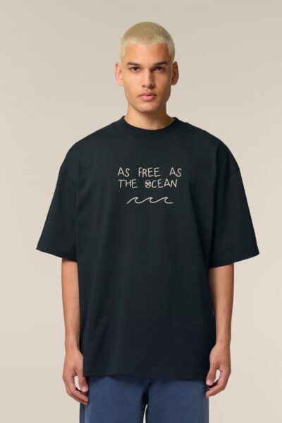 Zeachild As Free As The Ocean Shirt Unisex Bio von Zeachild