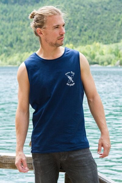 Zeachild More Fish Less Plastic Tanktop von Zeachild