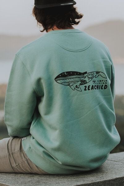 Zeachild Simple Living Hoodie Unisex von Zeachild