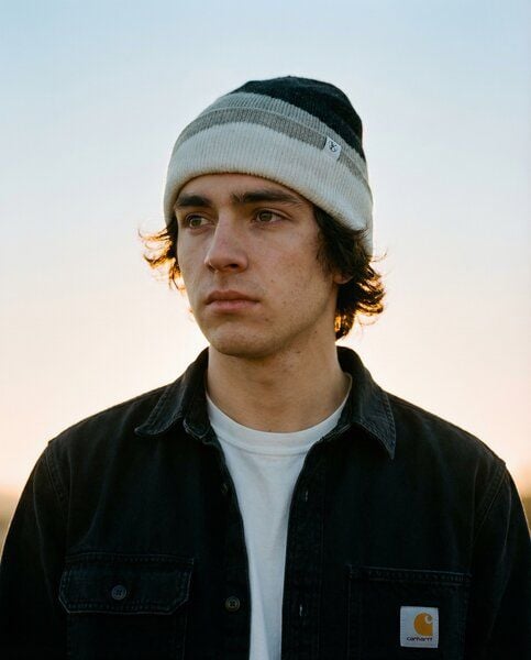 Zeachild TidalWave Beanie Unisex aus recyceltem Polyester von Zeachild