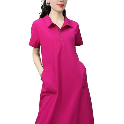 Zeagoo Damen Kleid Lange T Shirt Sommerkleid Midi Kurzarm Lang Kleider Maxikleid Freizeitkleider Rosarot L Zeagoo Damen Kleid Lange T Shirt Sommerkleid Midi Kurzarm Lang Kleider Maxikleid Freizeitkleider Rosarot L von Zeagoo
