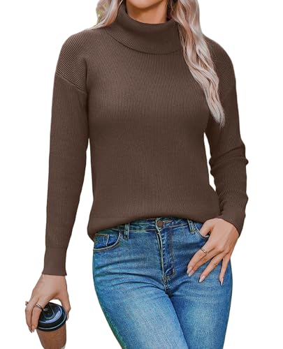 Zeagoo Pullover Damen Strickpullover Norweger Langarmshirt Wollpullover Lässig Winterpullover Weihnachts Fleecepullover Herbst Top Oberteil Strickpulli Oberteile Braun M Zeagoo Pullover Damen Strickpullover Norweger Langarmshirt Wollpullover Lässig Winterpullover Weihnachts Fleecepullover Herbst Top Oberteil Strickpulli Oberteile Braun M von Zeagoo