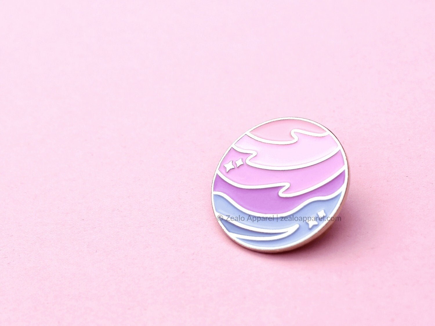 Bisexuell Pride Pastell Planet Emaille Pin Bisexuell Pride Pastell Planet Emaille Pin von ZealoApparel