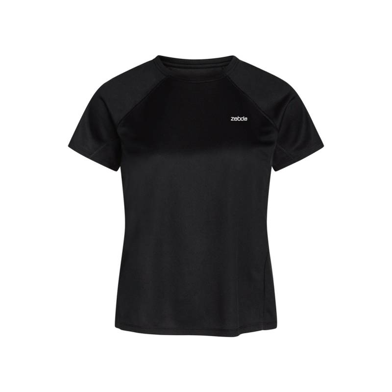 Zebdia Women Sports T-Shirt, Schwarz, Größe: XL, Damen Zebdia Women Sports T-Shirt, Schwarz, Größe: XL, Damen von Zebdia