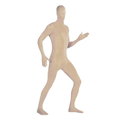 Zebery Herren Kostüm Bodysuits, Herren Ganzkörperstrumpfhose Anzug Spandex Halloween Cosplay Kostüm von Zebery