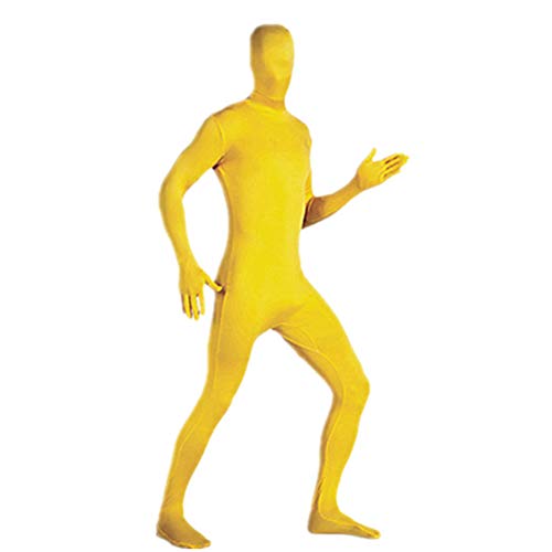 Zebery Herren Kostüm Bodysuits, Herren Ganzkörperstrumpfhose Anzug Spandex Halloween Cosplay Kostüm von Zebery