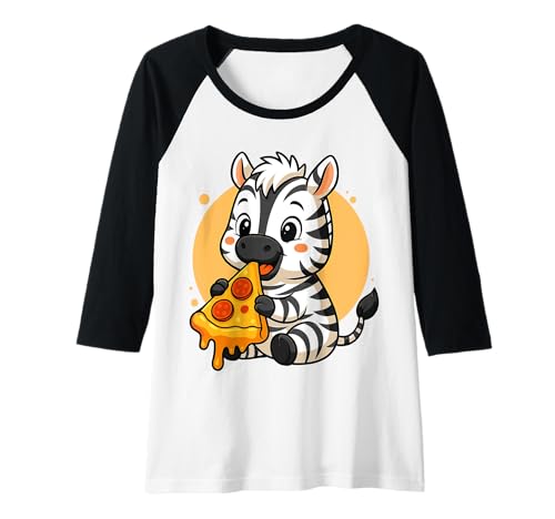 Damen Lustiges Zebra Essen Pizza Grafik Jungen Mädchen Zebra Liebhaber Raglan Damen Lustiges Zebra Essen Pizza Grafik Jungen Mädchen Zebra Liebhaber Raglan von Zebra Eating Pizza Graphic Design