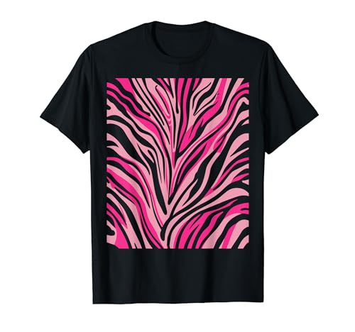 Hot Pink Zebra Print Stripe Pattern for Cute Girls, Women T-Shirt Hot Pink Zebra Print Stripe Pattern for Cute Girls, Women T-Shirt von Zebra Print Stripe Pattern