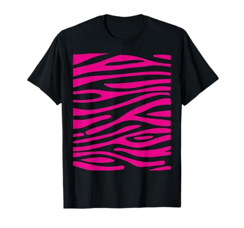 Hot Pink Zebramuster Streifenmuster – niedlich für Mädchen und Frauen T-Shirt Hot Pink Zebramuster Streifenmuster – niedlich für Mädchen und Frauen T-Shirt von Zebra Print Stripe Pattern