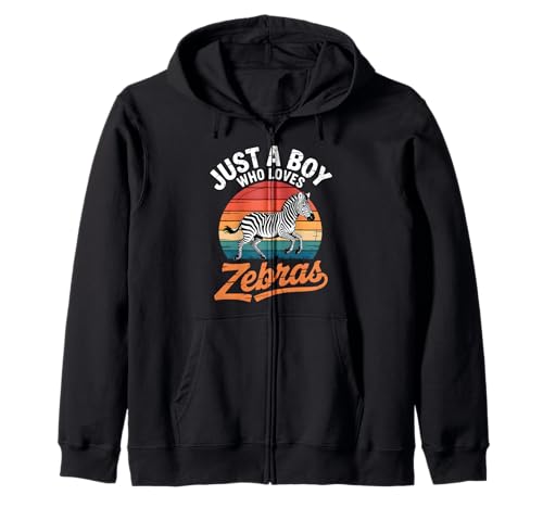 Jungen Zebra Kapuzenjacke Jungen Zebra Kapuzenjacke von Zebra Shirts & Gifts for Boys