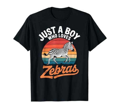 Jungen Zebra T-Shirt Jungen Zebra T-Shirt von Zebra Shirts & Gifts for Boys