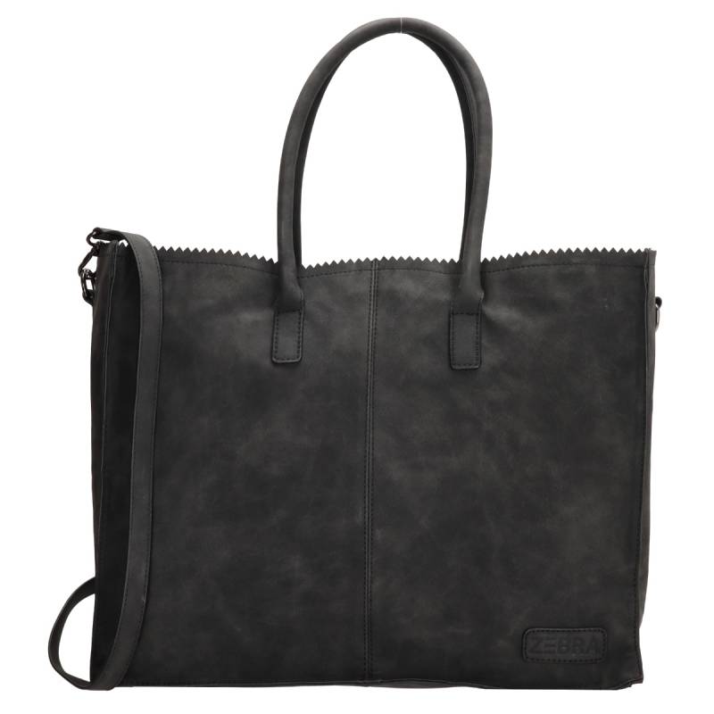 Zebra Trends Lisa XL Shopper-Black von Zebra