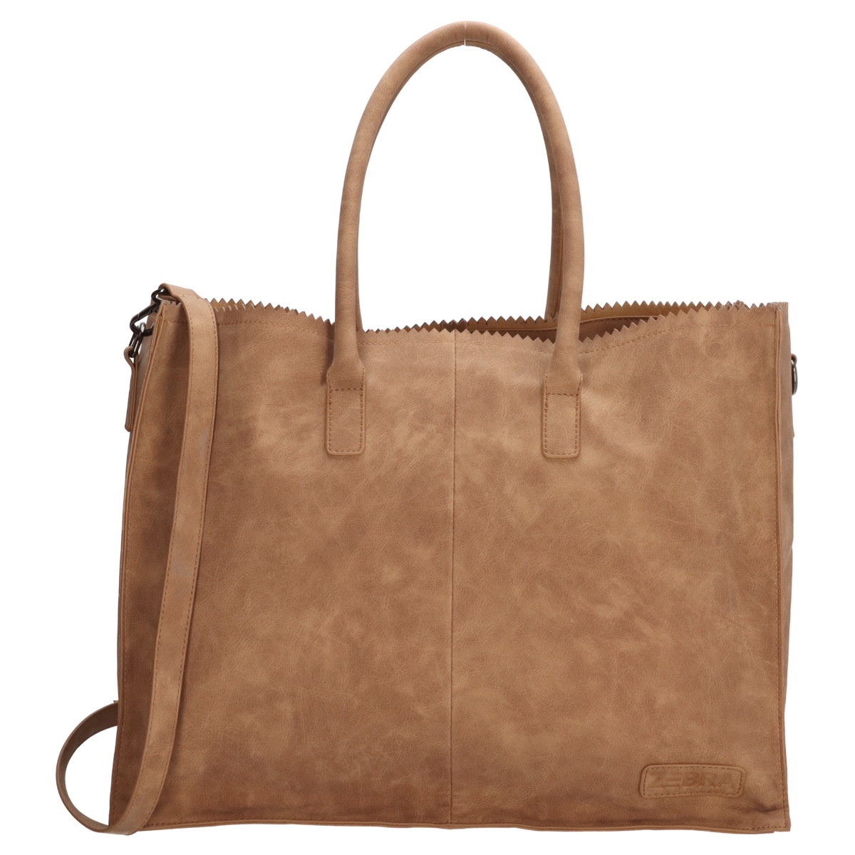 Zebra Trends Lisa XL Shopper-Camel von Zebra