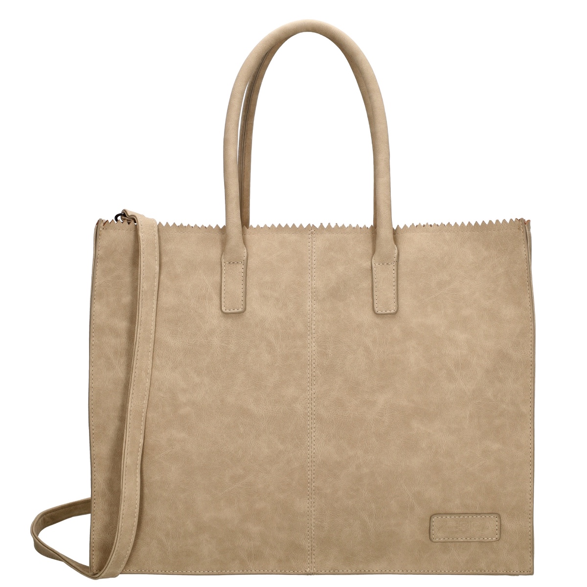 Zebra Trends Lisa XL Shopper-Taupe von Zebra
