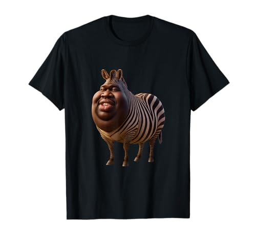 Zebra Man Brainrot Guy Lustiges italienisches Meme Zibra Zubra T-Shirt Zebra Man Brainrot Guy Lustiges italienisches Meme Zibra Zubra T-Shirt von ZebraGuyDesigns