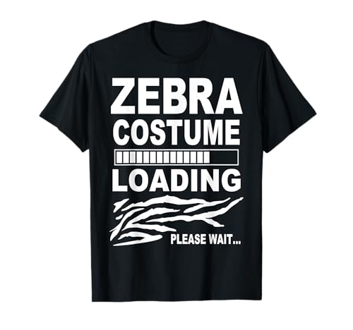 Zebrakostüm Zebra Kostüm Afrika Herren Damen Kinder T-Shirt Zebrakostüm Zebra Kostüm Afrika Herren Damen Kinder T-Shirt von Zebrakostüm lustig Karneval lustige Kostüme