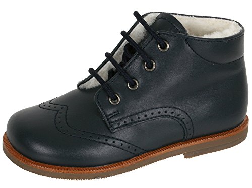 Zecchino d'Oro A01-125 Halbschuhe mit Lammfell, Kinder, Blau (Navy 150), EU 24 von Zecchino d'Oro