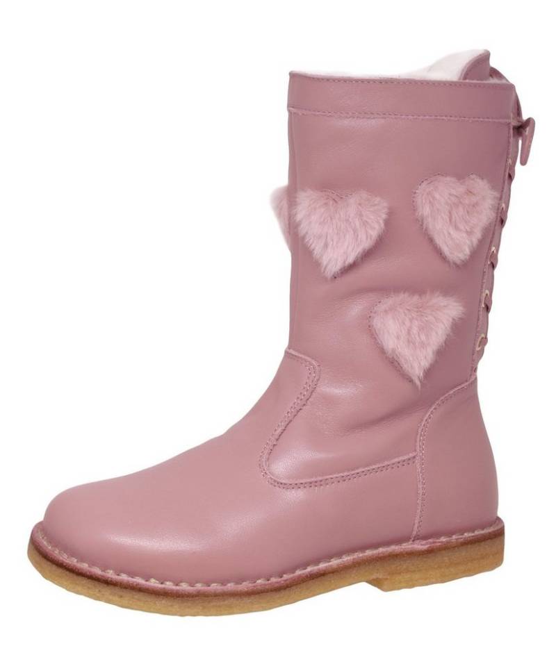 Zecchino d'Oro Zecchino d'Oro A06-4665 Stiefel Boots mit Herz Muster Schnürstiefelette von Zecchino d'Oro