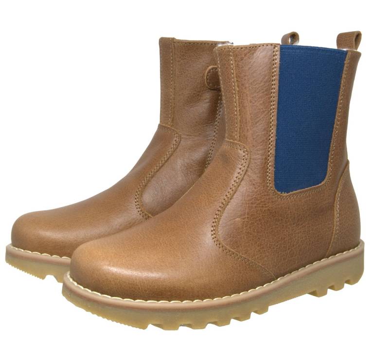 Zecchino d'Oro Zecchino d'Oro A09 917 Stiefel Lammfell Kinderschuhe Braun Schnürstiefelette von Zecchino d'Oro