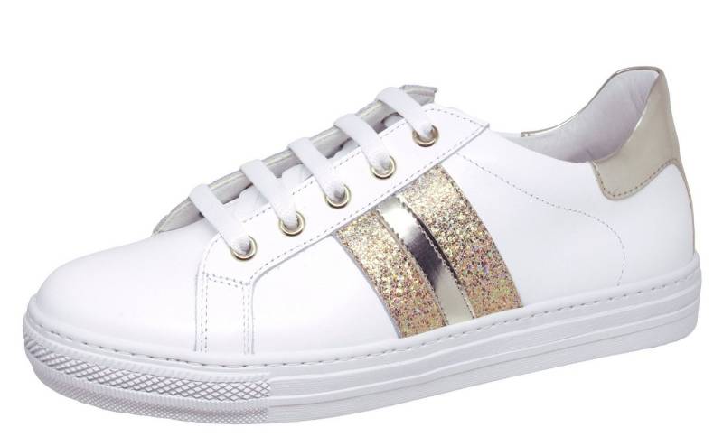 Zecchino d'Oro Zecchino d'Oro F14-4494 Sneaker Halbschuhe Weiß Gold Sneaker von Zecchino d'Oro